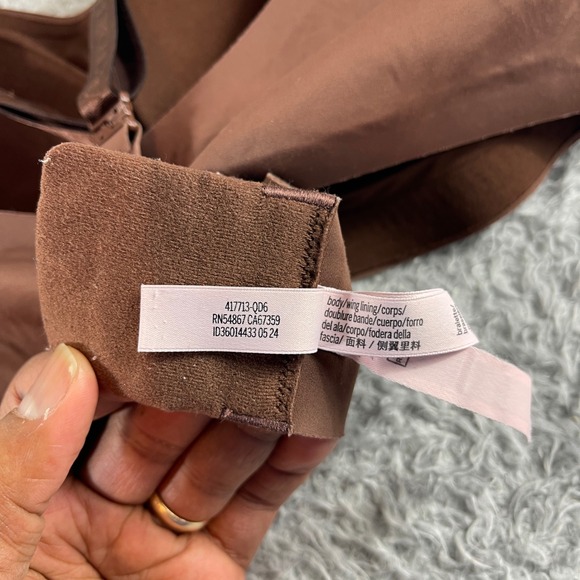 Victoria's Secret 417713-QD6 Brown Seamless Comfort Wirefree Bra XXL - Picture 4 of 9